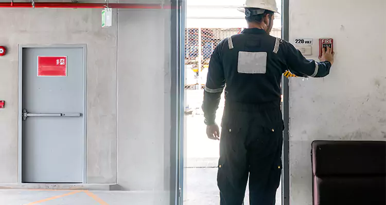 Emergency Fire Exit Door Repair in Pinewood, FL