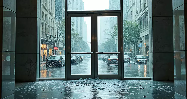 Sliding Door Leaking At Bottom Corners in Pinewood, FL