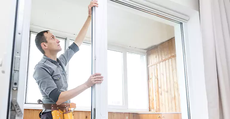 Aluminum Storefront Door Repair in Pinewood, FL