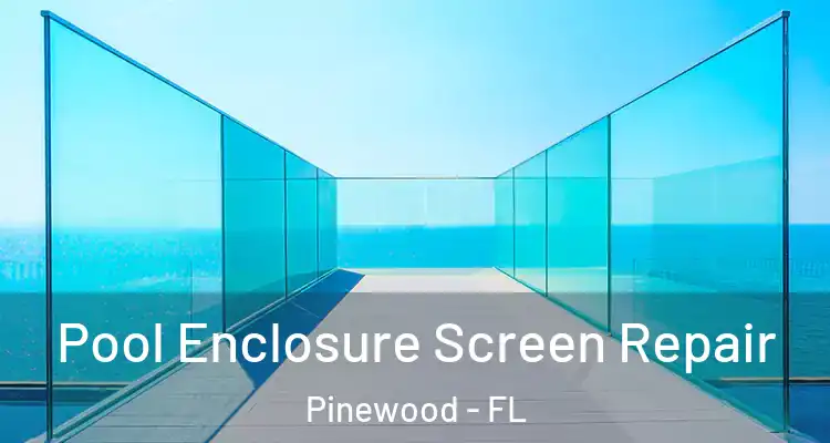  Pool Enclosure Screen Repair Pinewood - FL